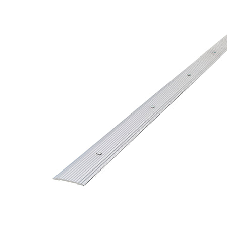 1-1/4 In. Aluminum Seam Binder w/ Screw Nails Silver / 36 in. Profile