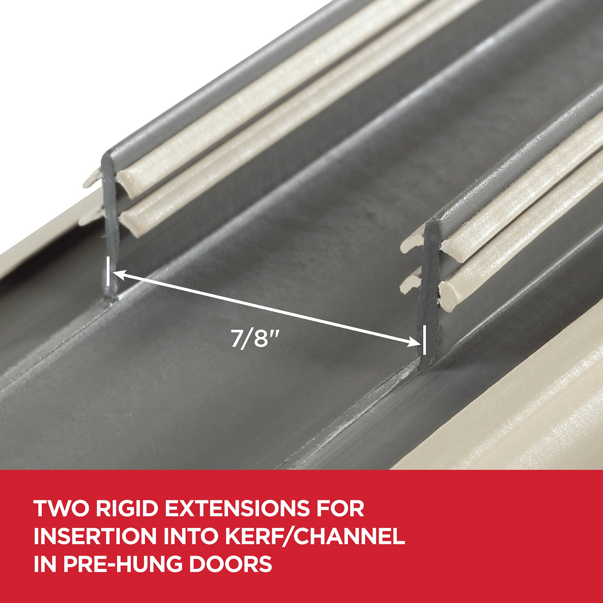 36 in. Beige Vinyl Concealed Kerf/Channel Fit Under Door Seal – M-D ...