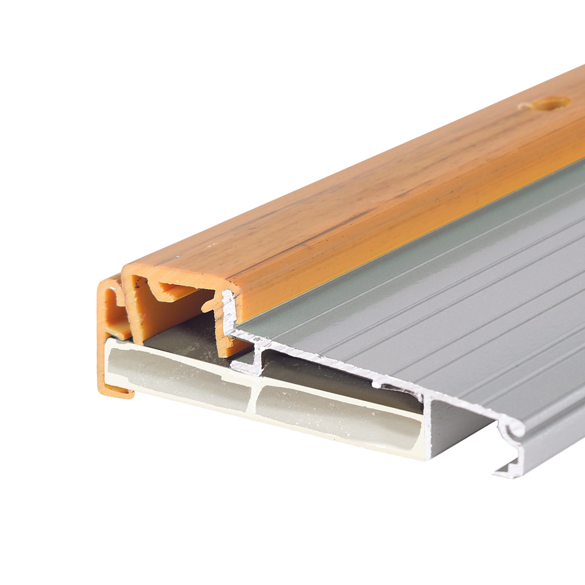 4-9/16 in. x 1-3/8 in. x 36 in. Adjustable Aluminum Thermal Break