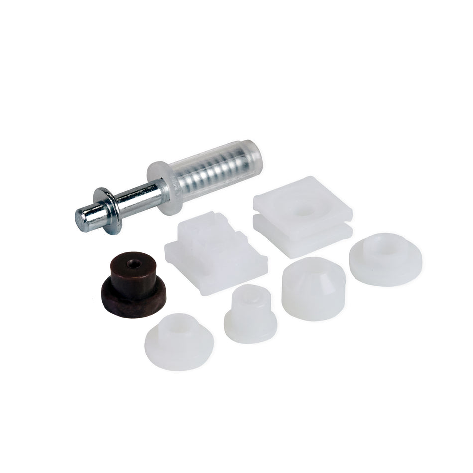 Top Pivot Pin and Roller Caps Hardware Repair Kit for Bi-fold Doors