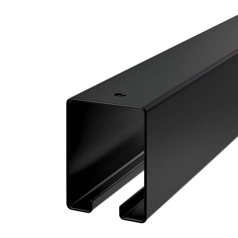 Heavy-Duty Box Rail for Exterior Barn Doors