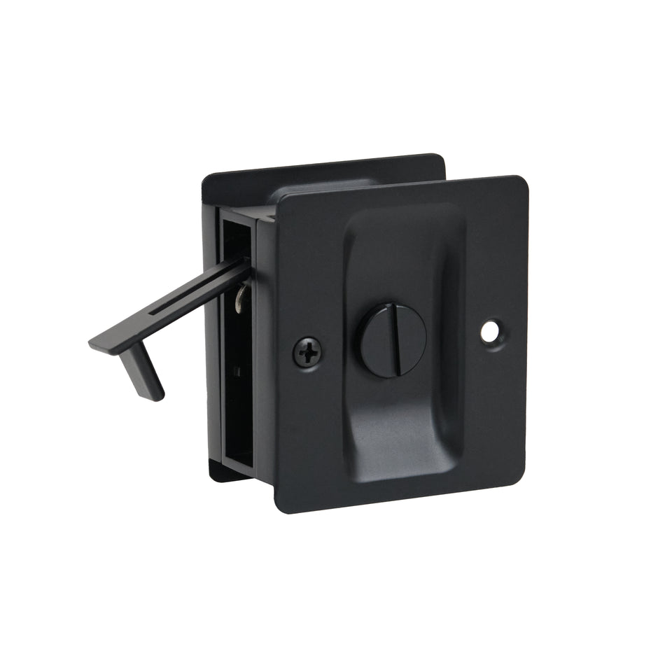 Lockable Square Pull for Pocket Doors