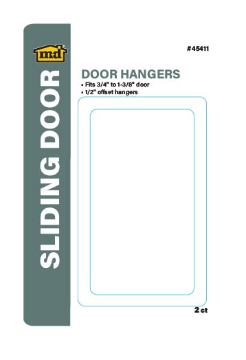 Roller Hangers for Sliding Doors 1/2" offset wheels Label