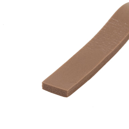 1/2 in. X 42 in. Premium Air Conditioner Weatherseal for Window Units Brown Profile