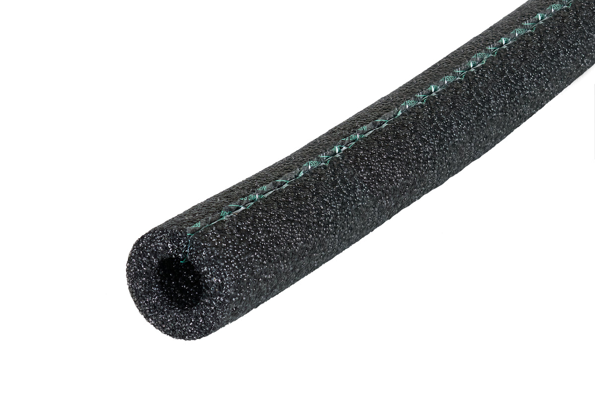 Black Foam Tube Pipe Insulation 7/8 in. x 6 ft. Profile