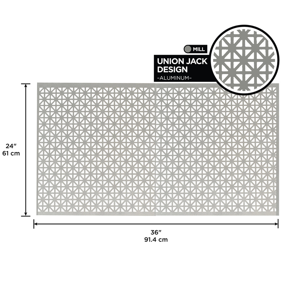 0.020 in. Mill Aluminum Sheet Union Jack