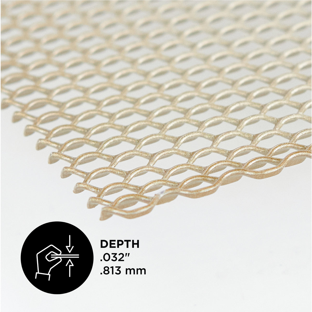 Expandable Aluminum Sheet Brass / 36 in. Callout