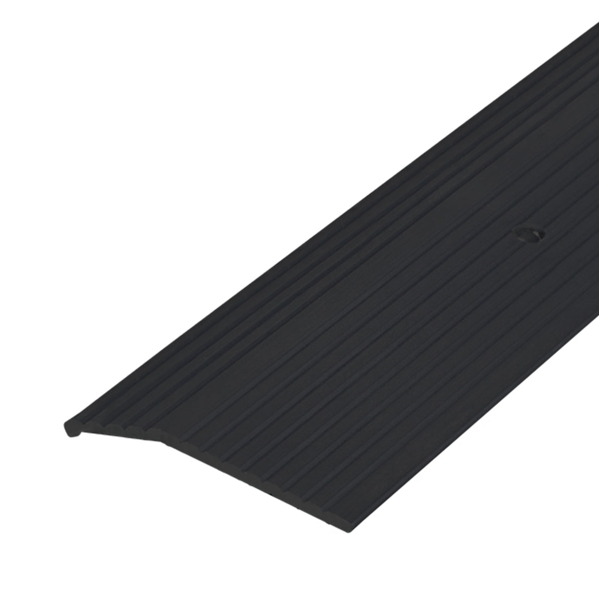 1-3/8 In. Aluminum Carpet Trim Matte Black / 72 in. Profile