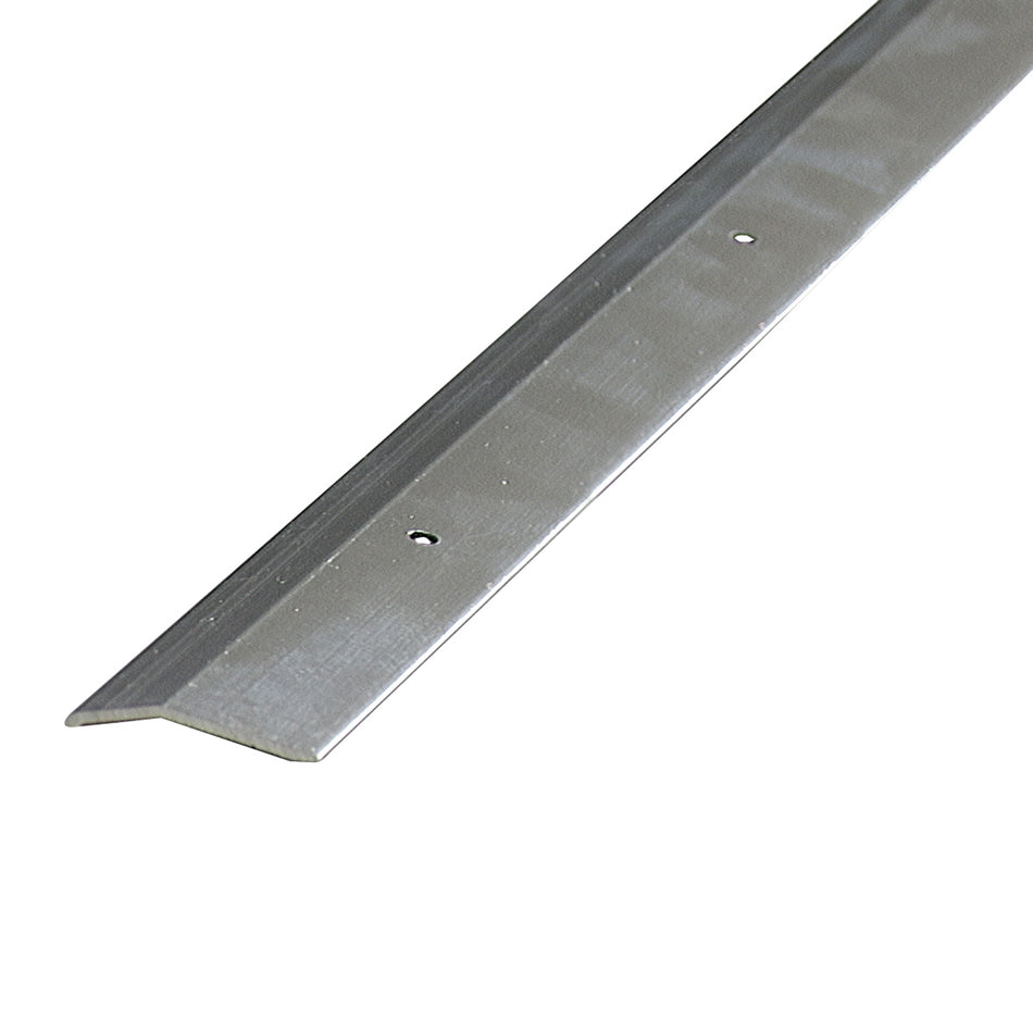 1-3/8 in. x 96 in. Polished Aluminum Carpet Trim