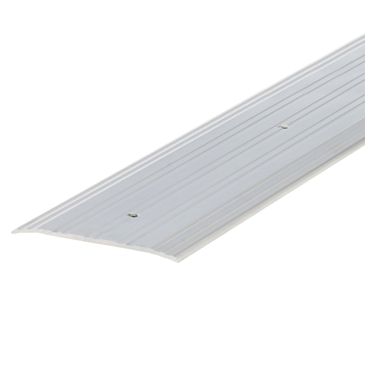 Aluminum Commercial Flat-Profile Threshold Silver / 4 in. x 1/4 in. x 36 in. Profile