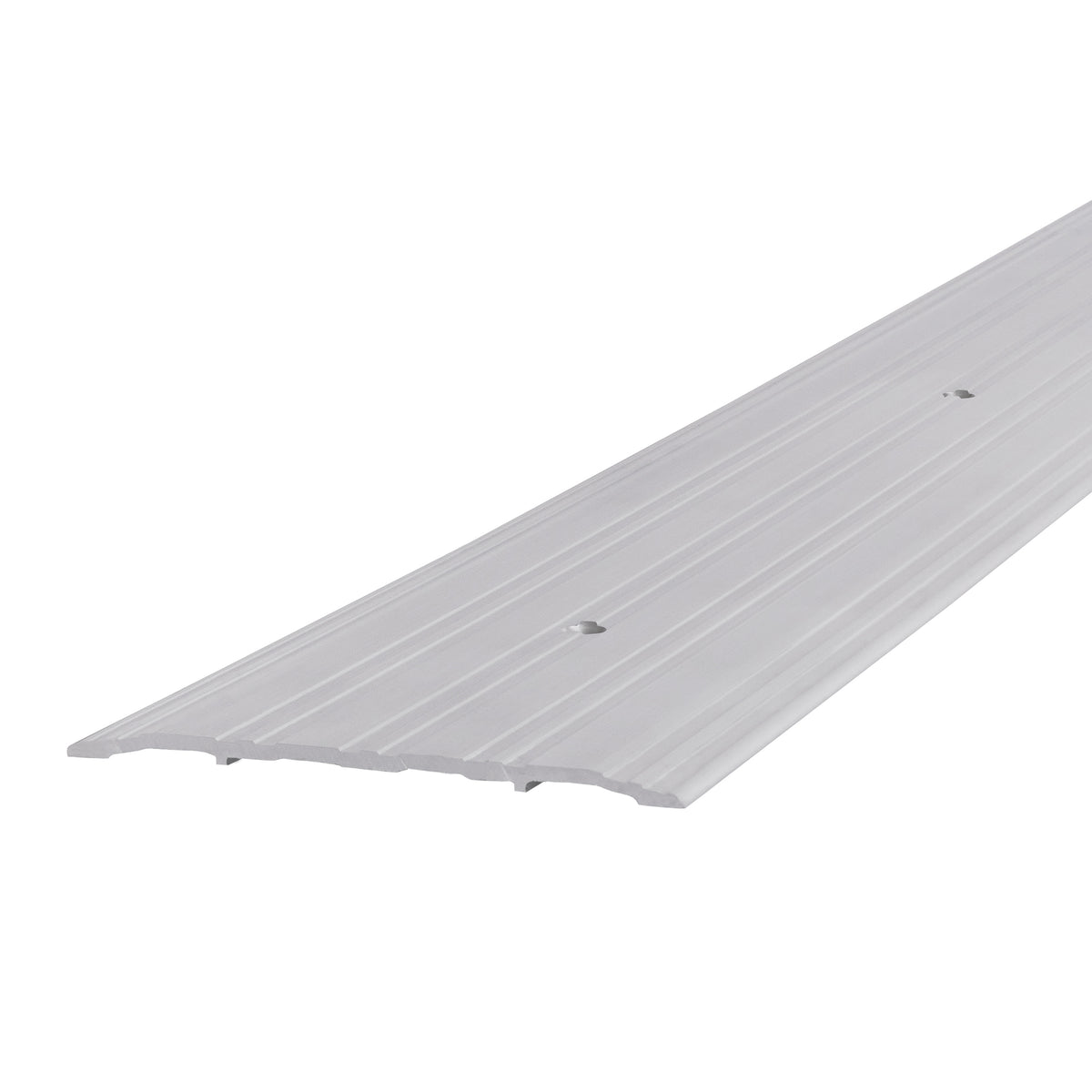 Aluminum Commercial Flat-Profile Threshold Silver / 6 in. x 1/4 in. x 36 in. Profile