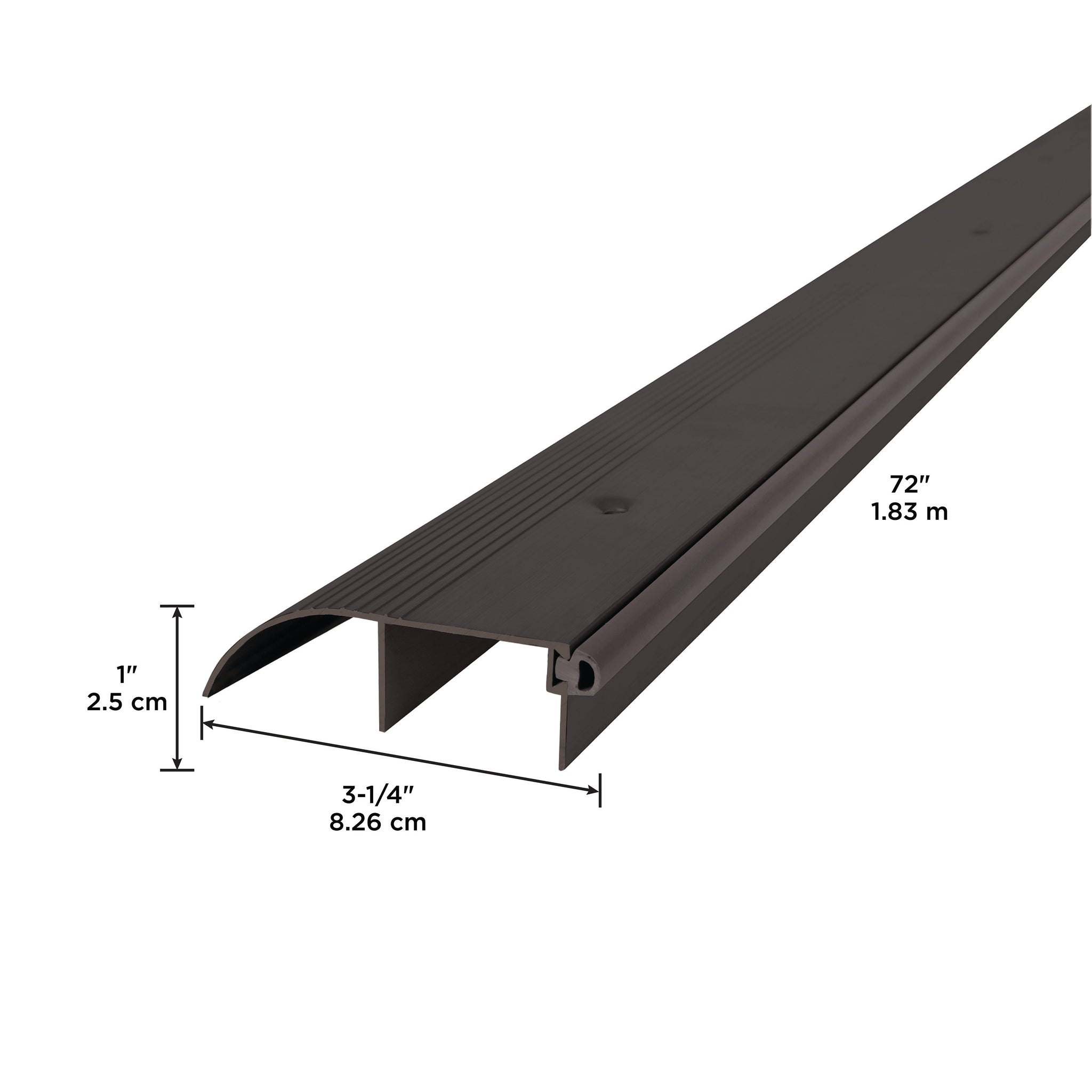 Doorway Transition CBW KC Hardware Aluminum Door Threshold - Silver ...