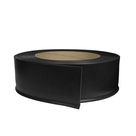 6 in. x 120 ft. Commercial Grade Vinyl Wall Base Black Out Package