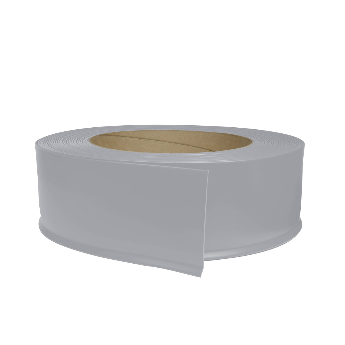 6 in. x 120 ft. Commercial Grade Vinyl Wall Base SilverGray Out Package
