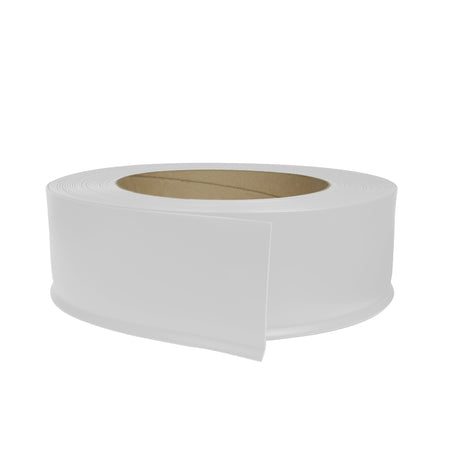 6 in. x 120 ft. Commercial Grade Vinyl Wall Base Snow White Out Package