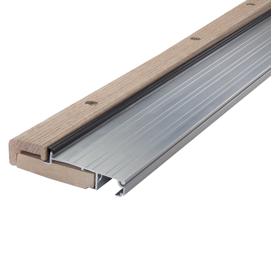 Adjustable Aluminum & Hardwood Threshold