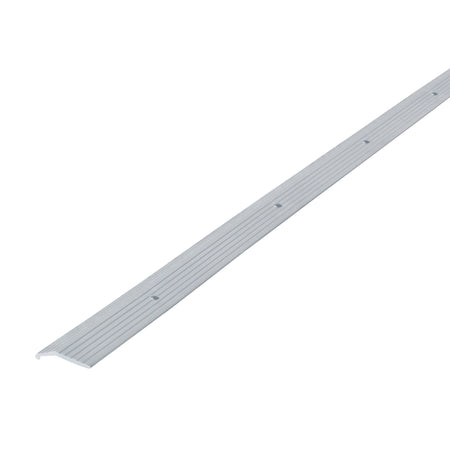 7/8 In. Aluminum Carpet Trim w/ Screw Nails Silver / 36 in. Profile