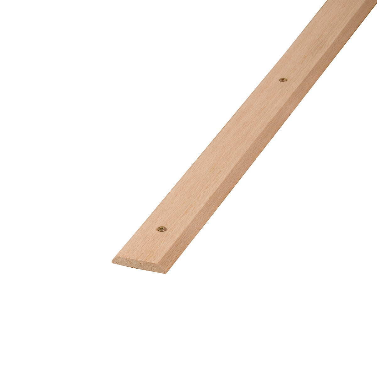 Unfinished Hardwood Seam Binder 1-1/4 in. 72 in. Profile