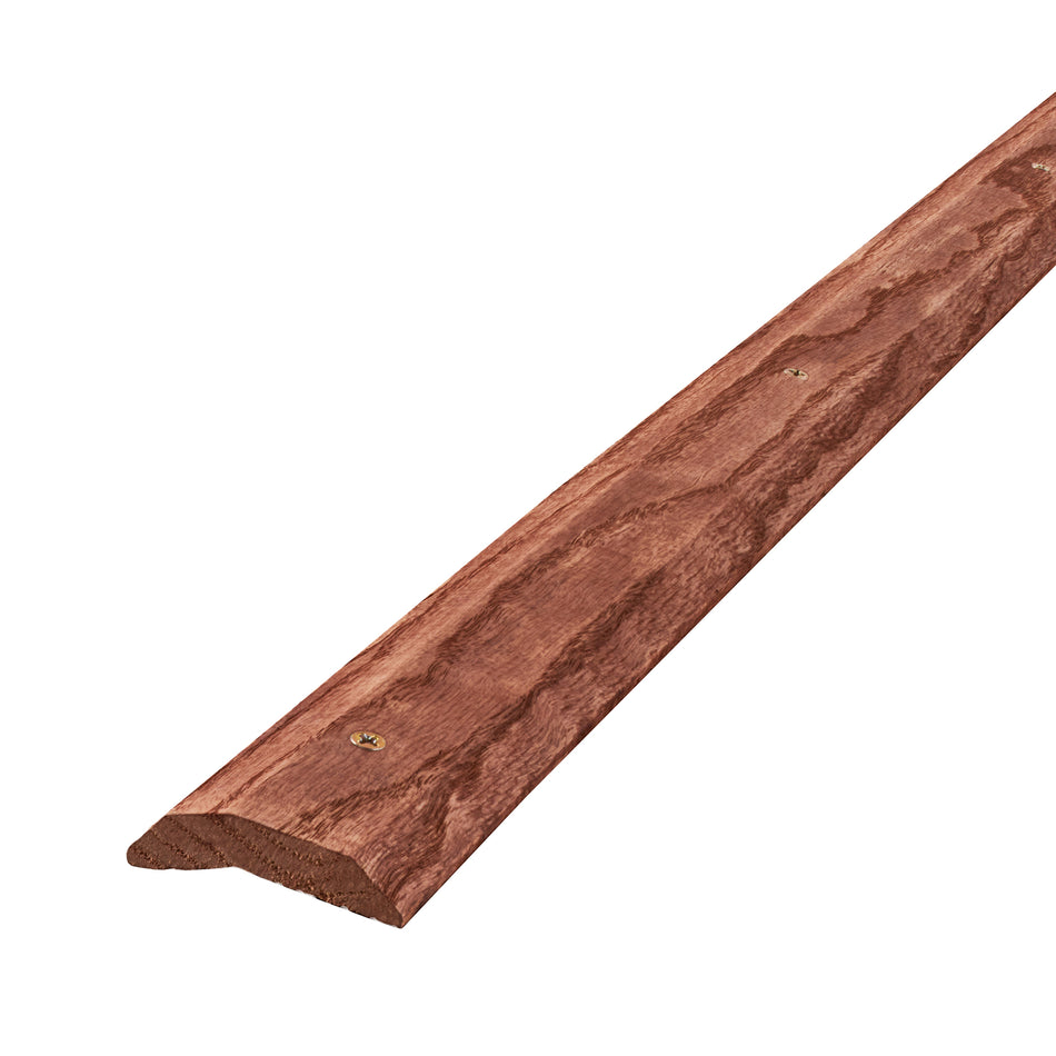 2 In. Light Stain Hardwood Carpet Trim w/ Screws