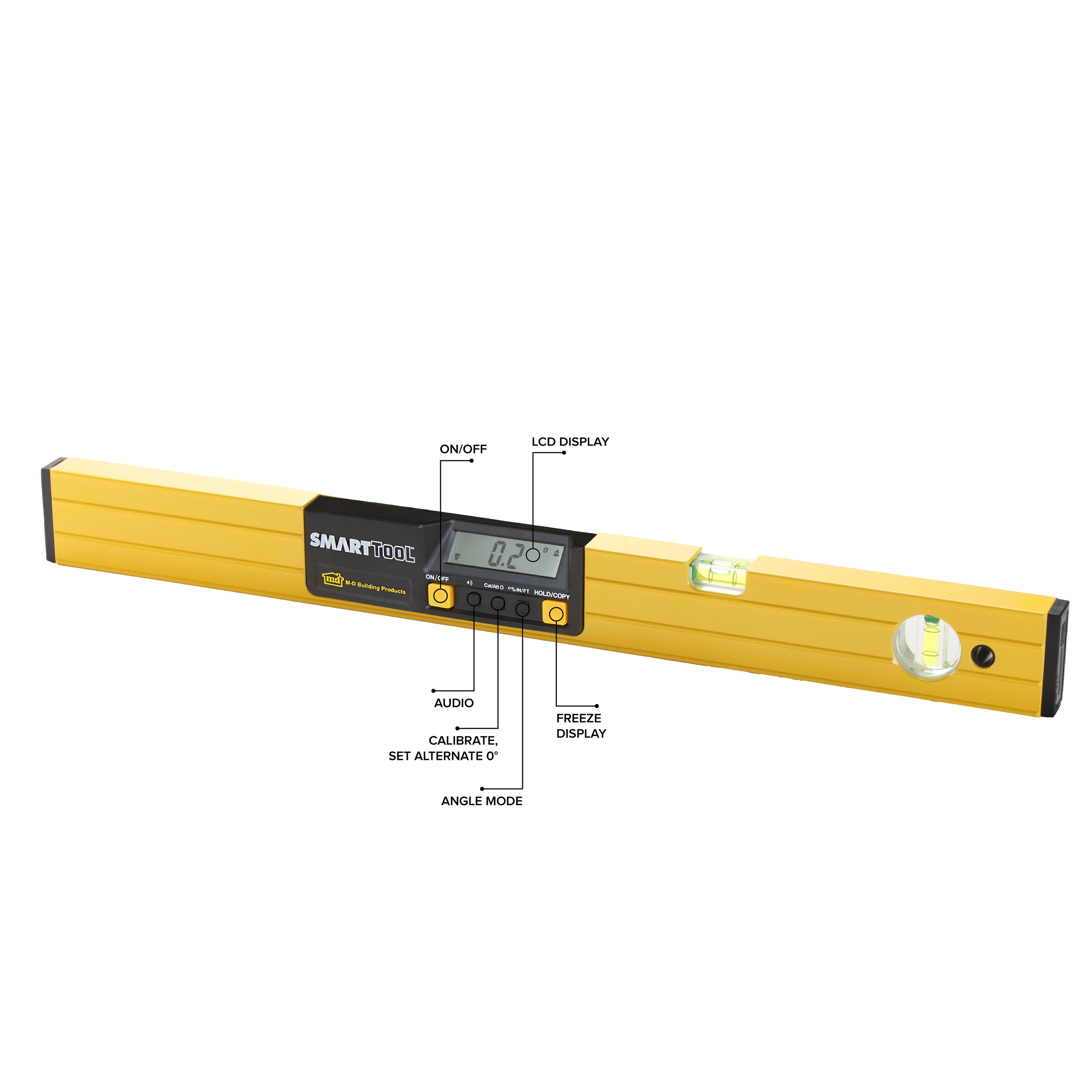 Gen2 SMARTTOOL® Digital Level – M-D Building Products