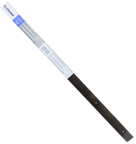 1-3/4 in. x 36 in. Brown Vinyl and Vinyl Heavy Duty Low-Profile Outswing Door Threshold Default Title In Package
