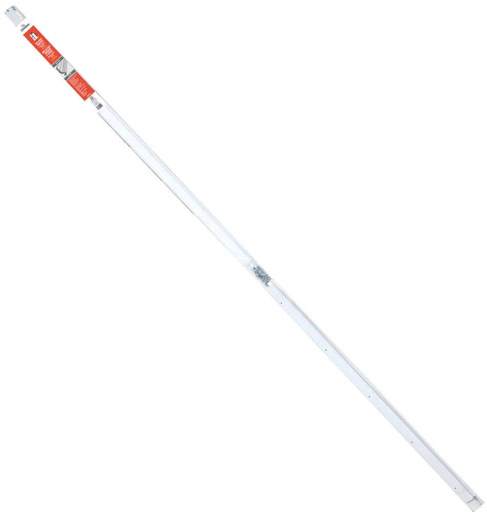 White PVC and Vinyl-coated Foam Heavy-duty Screw-on Top and Sides Door Seal Kit