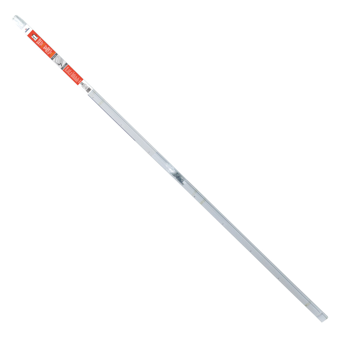 White Aluminum and Vinyl-coated Foam Heavy-duty Screw-on Top and Sides Door Seal Kit Default Title In Package