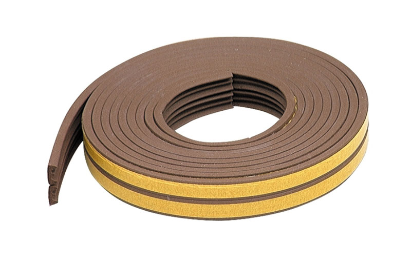 All-Climate EPDM Rubber Weatherstrip - K Profile - 17' by M-D Building Products - MDBuildingProducts.com