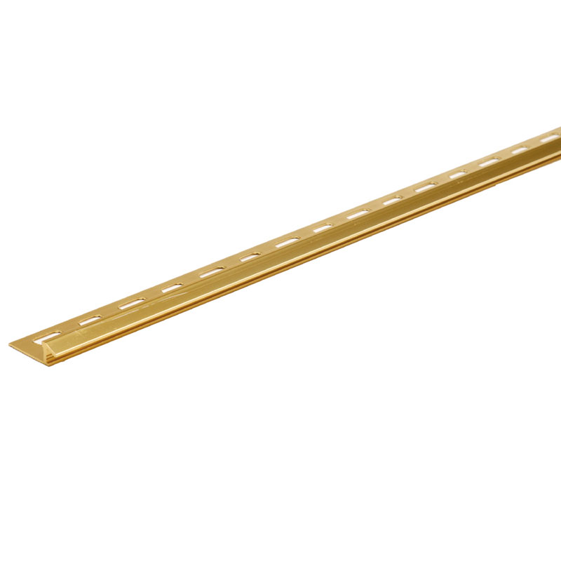 Satin Brass M-D Building Products 79244 Extra Wide Fluted 2-Inch by 36-Inch Carpet Trim Fоur Paсk 