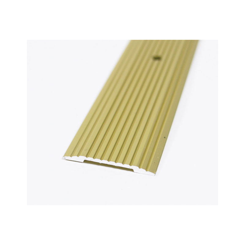 M-D Building Products 79095 Wide Fluted 1-1/4-Inch by 72-Inch Seam Binder Satin Brass