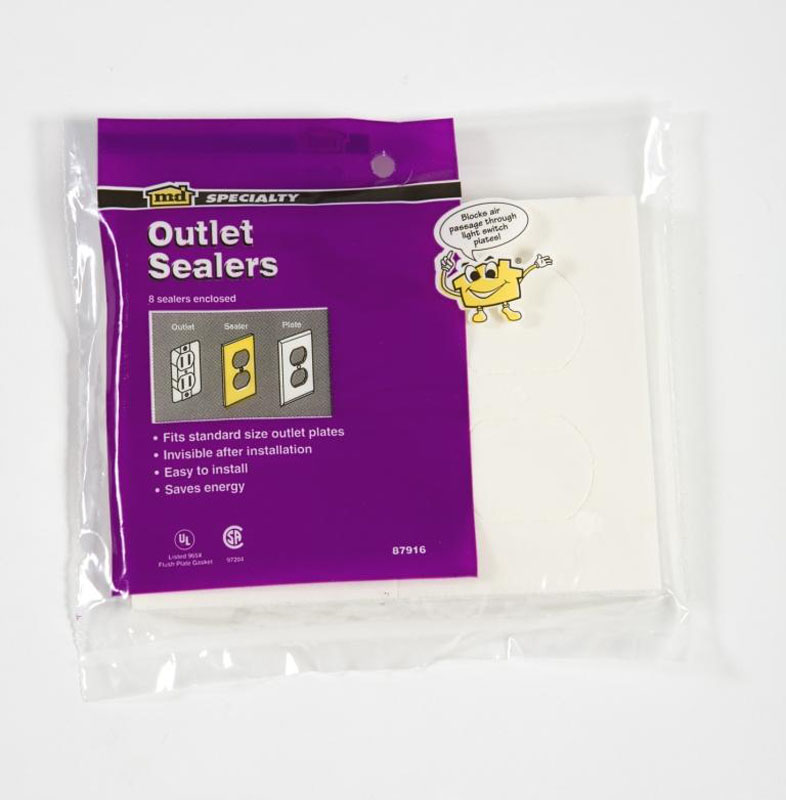 OUTLET PLATE SEALER (6 PER BAG) by M-D Building Products - MDBuildingProducts.com