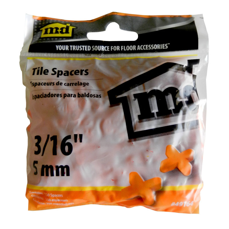 3/16" Tile Spacers (150/Bag) by M-D Building Products - MDBuildingProducts.com